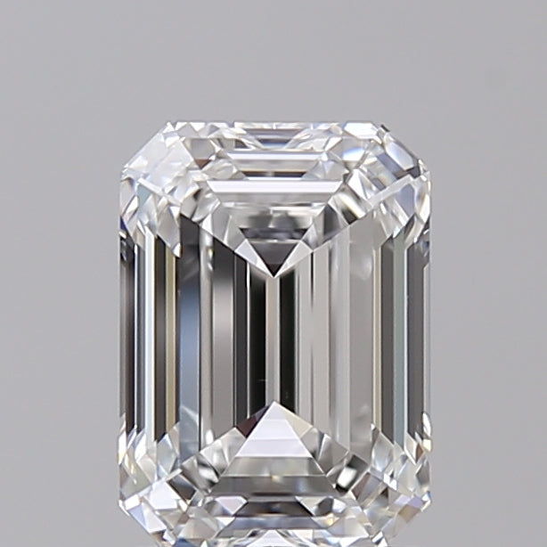1.52 Carat Emerald Shaped, Ideal Cut, E Color, VVS1 Clarity, IGI Certified Lab Grown Diamond