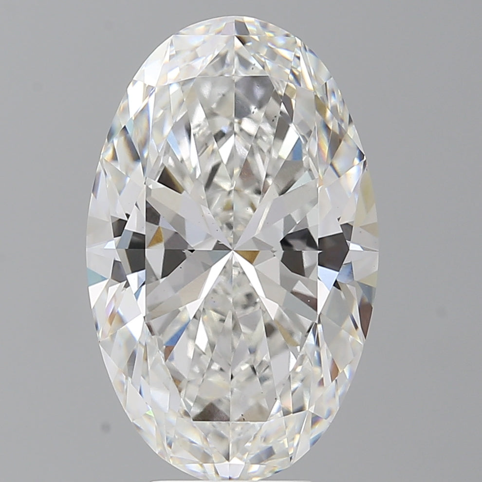 7.56 Carat Oval Shaped, Ideal Cut, E Color, VS1 Clarity, IGI Certified Lab Grown Diamond