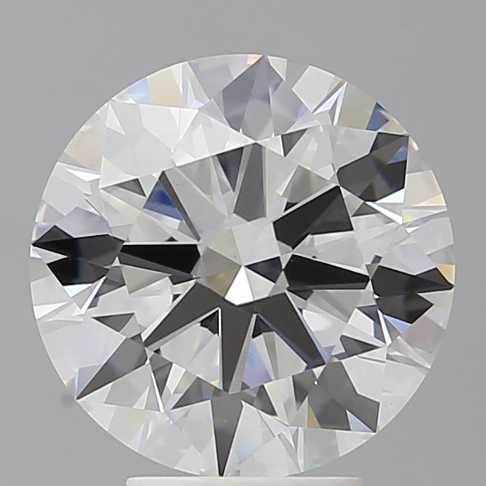 4.52 Carat Round Shaped, Ideal Cut, F Color, VVS2 Clarity, IGI Certified Lab Grown Diamond