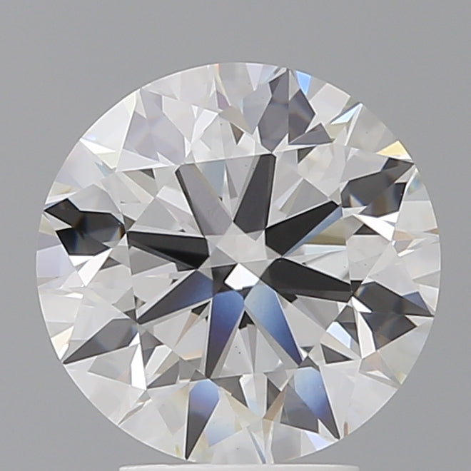 4.00 Carat Round Shaped, Excellent Cut, F Color, VS1 Clarity, IGI Certified Lab Grown Diamond