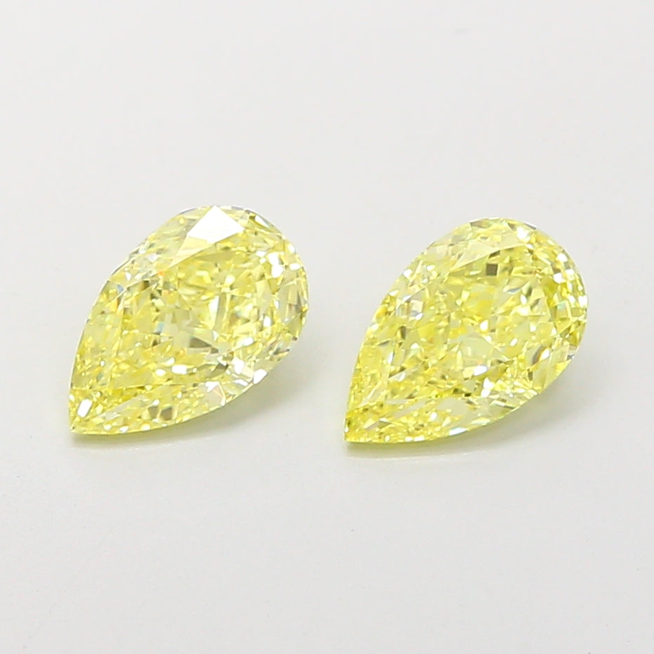 1.08 Carat Pear Shaped, Ideal Cut, VVS2 Clarity, IGI Certified Lab Grown Diamond