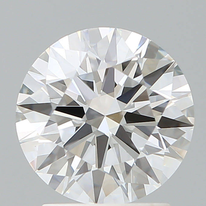 2.03 Carat Round Shaped, Ideal Cut, D Color, VVS2 Clarity, IGI Certified Lab Grown Diamond