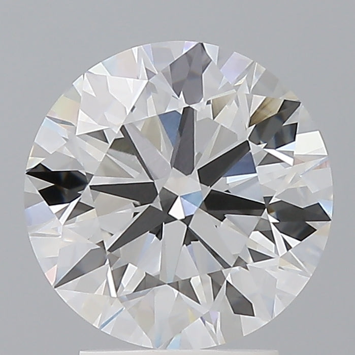 3.04 Carat Round Shaped, Ideal Cut, E Color, VVS2 Clarity, IGI Certified Lab Grown Diamond