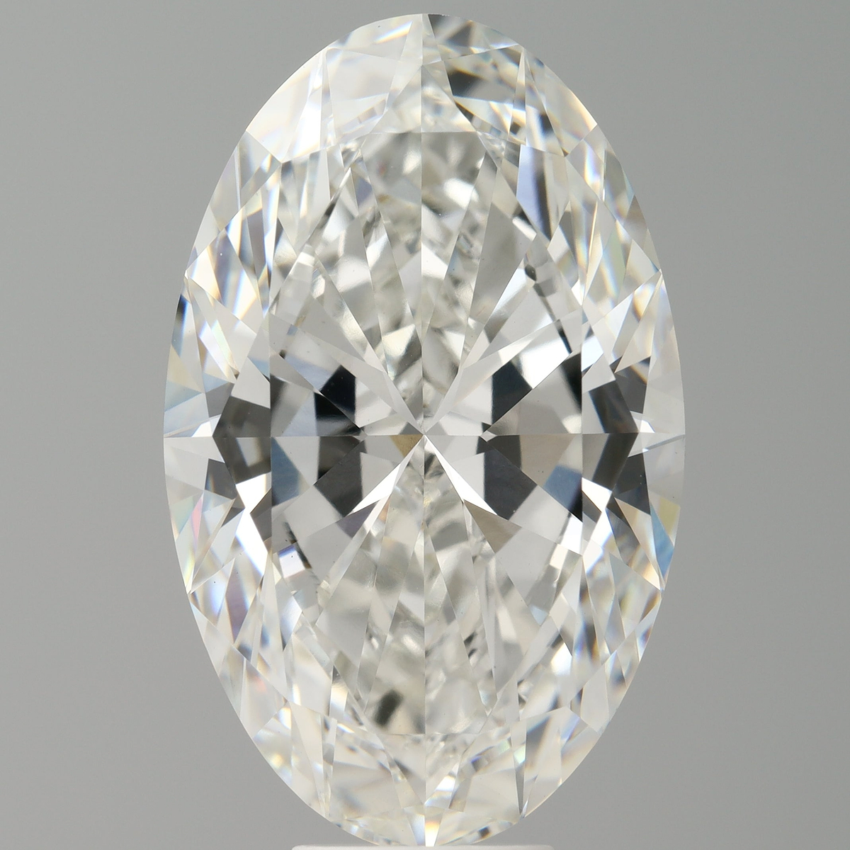 10.04 Carat Oval Shaped, Ideal Cut, F Color, VVS2 Clarity, IGI Certified Lab Grown Diamond