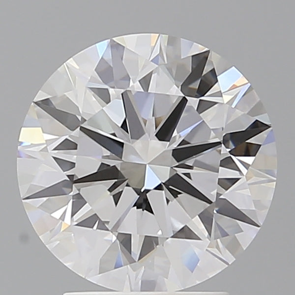 3.10 Carat Round Shaped, Ideal Cut, E Color, VVS2 Clarity, IGI Certified Lab Grown Diamond