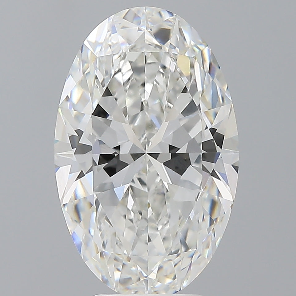 4.51 Carat Oval Shaped, Ideal Cut, E Color, VVS2 Clarity, IGI Certified Lab Grown Diamond
