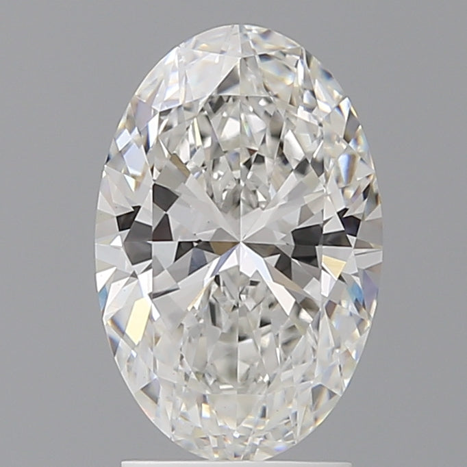 2.55 Carat Oval Shaped, Ideal Cut, E Color, VS1 Clarity, IGI Certified Lab Grown Diamond