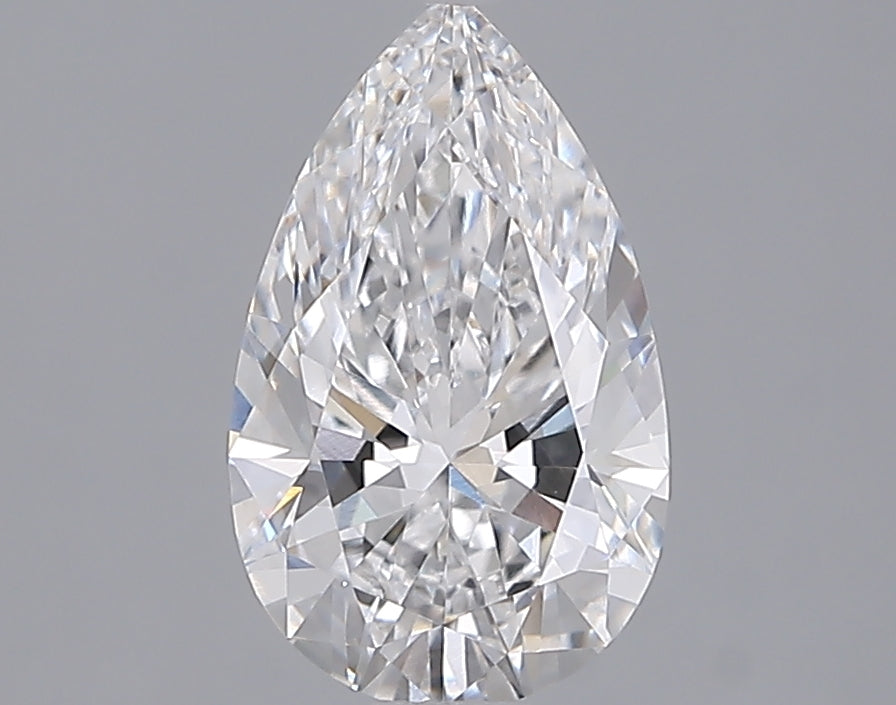 1.56 Carat Pear Shaped, Ideal Cut, E Color, VVS1 Clarity, IGI Certified Lab Grown Diamond