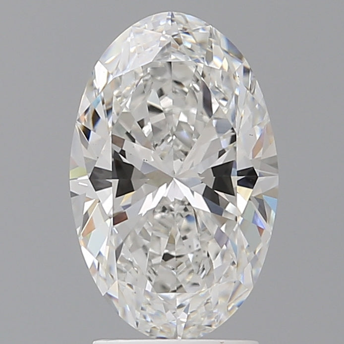 2.60 Carat Oval Shaped, Ideal Cut, D Color, VS1 Clarity, IGI Certified Lab Grown Diamond