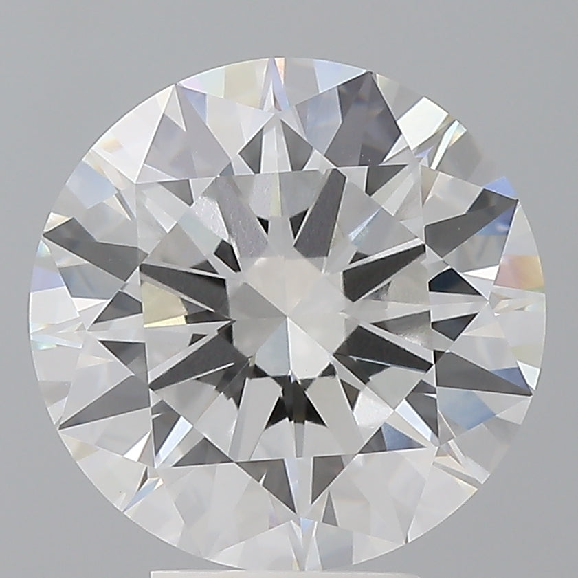 5.52 Carat Round Shaped, Ideal Cut, E Color, VVS2 Clarity, IGI Certified Lab Grown Diamond