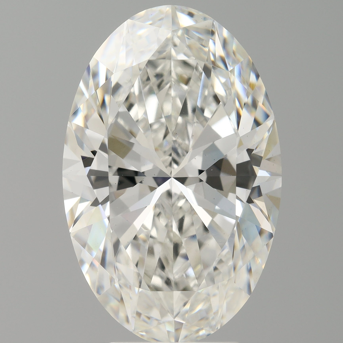 6.02 Carat Oval Shaped, Ideal Cut, F Color, VS1 Clarity, IGI Certified Lab Grown Diamond