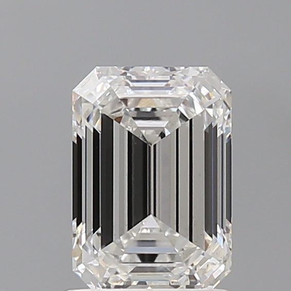 1.55 Carat Emerald Shaped, Ideal Cut, E Color, VS1 Clarity, IGI Certified Lab Grown Diamond