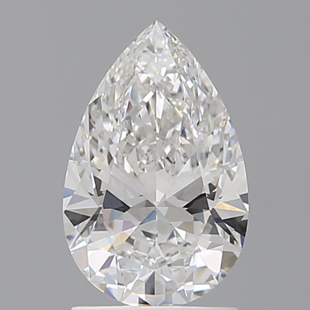 1.59 Carat Pear Shaped, Ideal Cut, E Color, VVS2 Clarity, IGI Certified Lab Grown Diamond