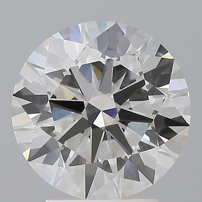 3.05 Carat Round Shaped, Ideal Cut, F Color, VVS2 Clarity, IGI Certified Lab Grown Diamond