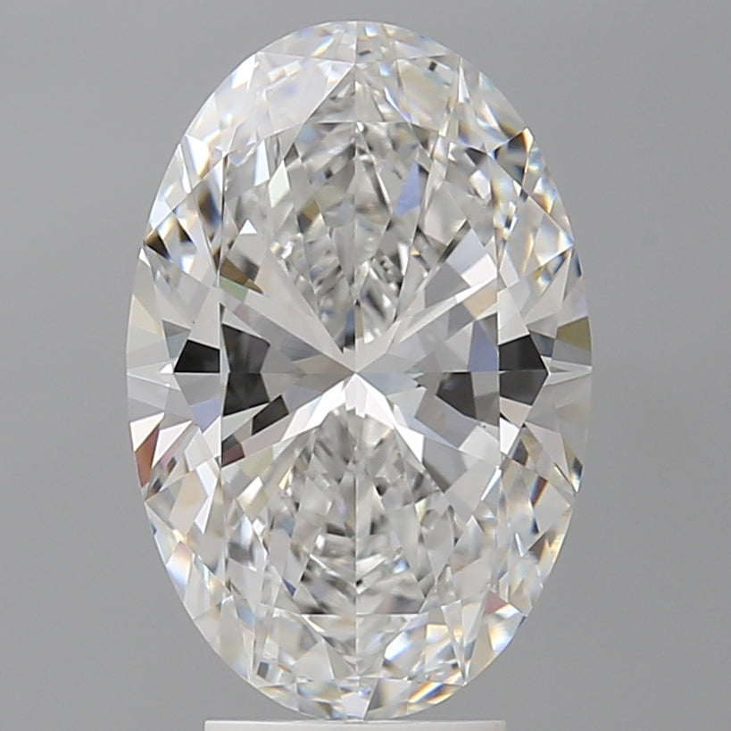 4.55 Carat Oval Shaped, Ideal Cut, E Color, VVS2 Clarity, IGI Certified Lab Grown Diamond