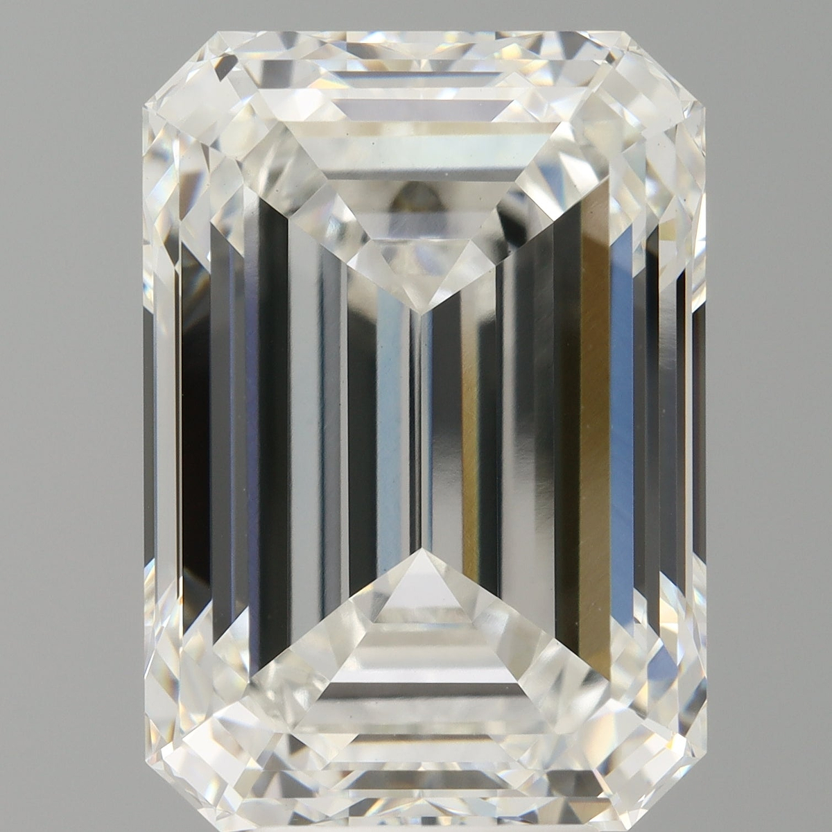 8.50 Carat Emerald Shaped, Ideal Cut, F Color, VVS2 Clarity, IGI Certified Lab Grown Diamond