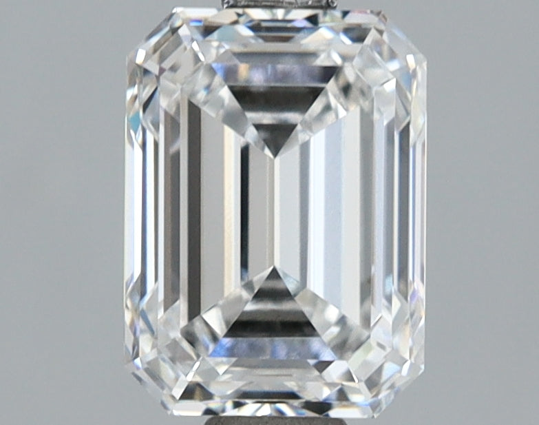 2.02 Carat Emerald Shaped, Ideal Cut, D Color, VVS1 Clarity, IGI Certified Lab Grown Diamond