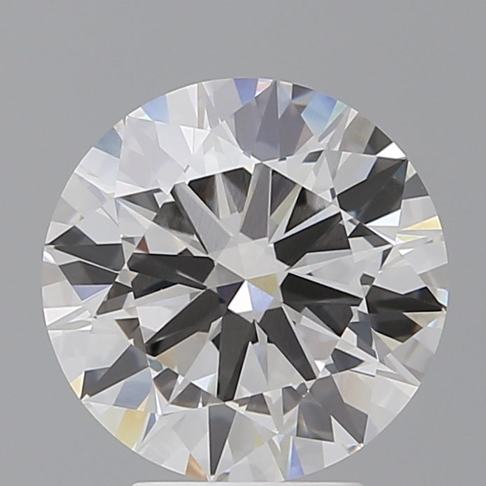 4.05 Carat Round Shaped, Ideal Cut, E Color, VVS2 Clarity, IGI Certified Lab Grown Diamond