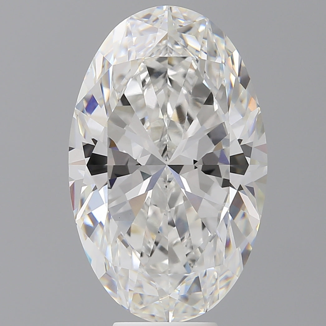 9.04 Carat Oval Shaped, Ideal Cut, E Color, VVS2 Clarity, IGI Certified Lab Grown Diamond