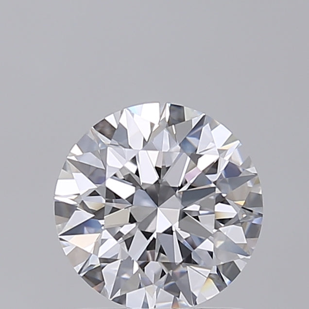 1.29 Carat Round Shaped, Ideal Cut, D Color, VVS2 Clarity, IGI Certified Lab Grown Diamond