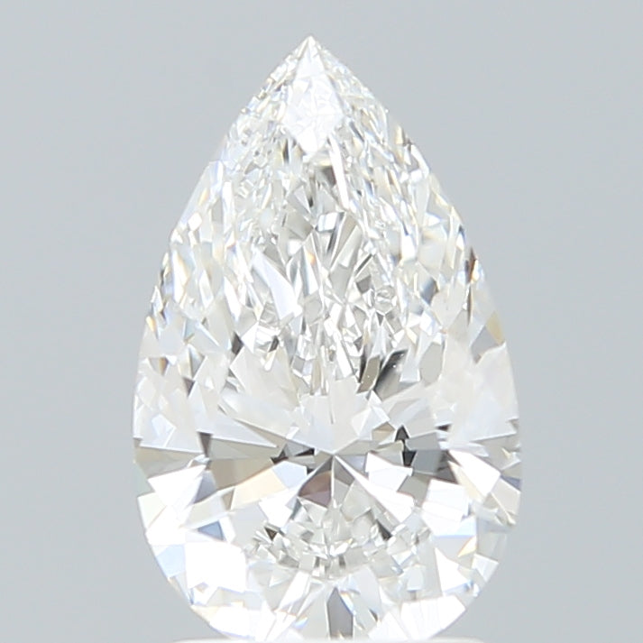 2.07 Carat Pear Shaped, Ideal Cut, E Color, VVS2 Clarity, IGI Certified Lab Grown Diamond