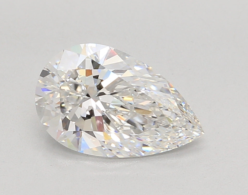 2.04 Carat Pear Shaped, Ideal Cut, E Color, VVS1 Clarity, IGI Certified Lab Grown Diamond