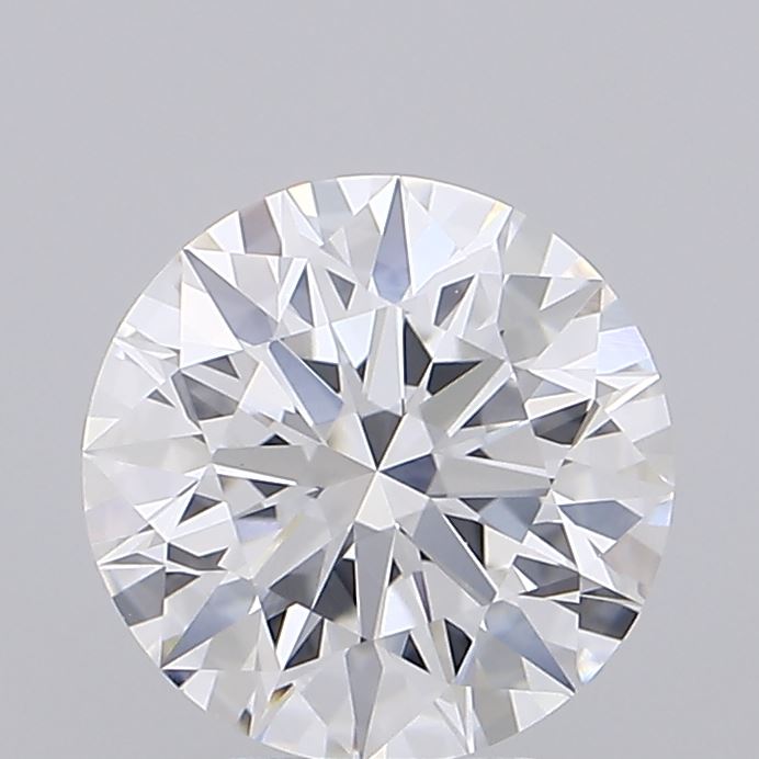 2.34 Carat Round Shaped, Ideal Cut, E Color, VVS2 Clarity, IGI Certified Lab Grown Diamond