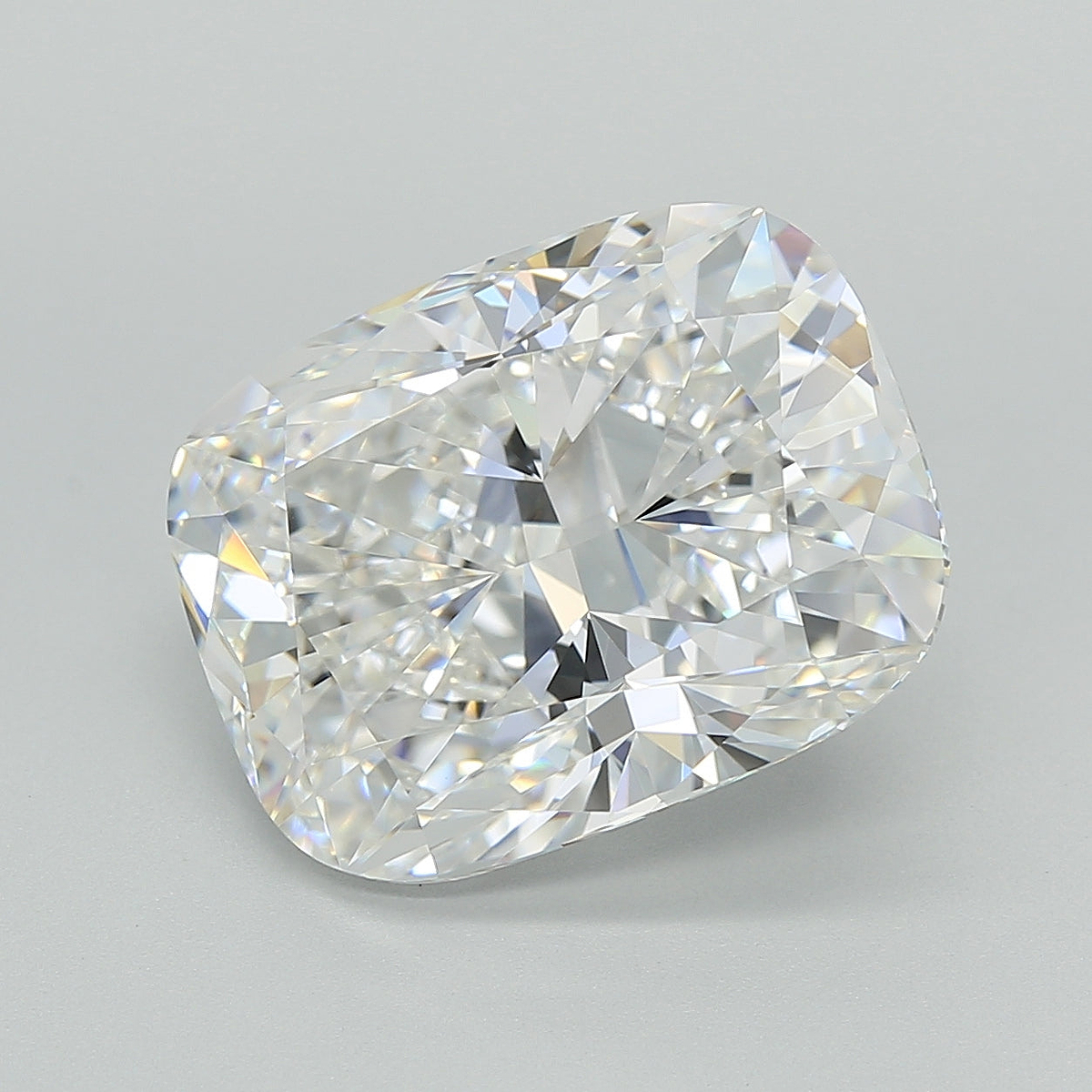 7.06 Carat Cushion Shaped, Ideal Cut, E Color, VVS2 Clarity, IGI Certified Lab Grown Diamond