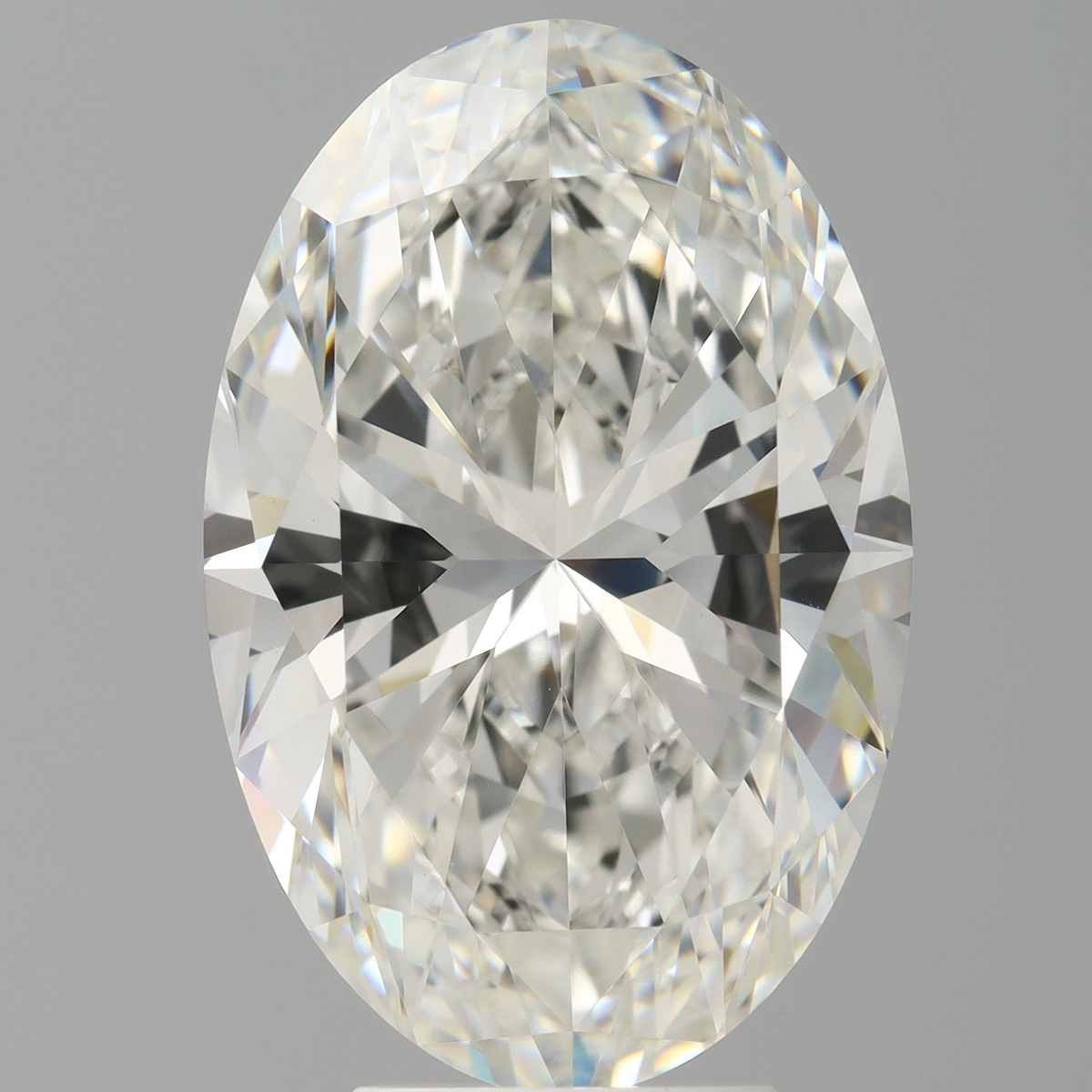 6.01 Carat Oval Shaped, Ideal Cut, F Color, VVS2 Clarity, IGI Certified Lab Grown Diamond