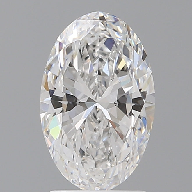 2.09 Carat Oval Shaped, Ideal Cut, D Color, VS1 Clarity, IGI Certified Lab Grown Diamond