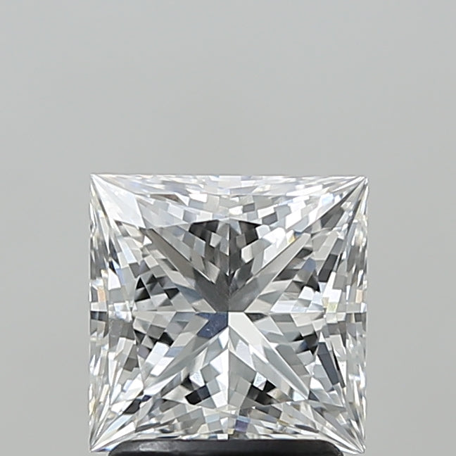 2.05 Carat Princess Shaped, Ideal Cut, E Color, VVS2 Clarity, IGI Certified Lab Grown Diamond