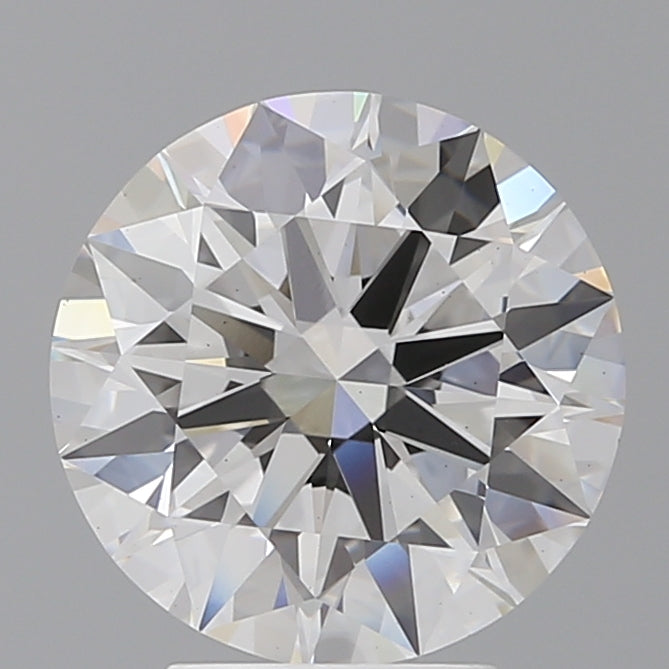 4.03 Carat Round Shaped, Ideal Cut, E Color, VS2 Clarity, IGI Certified Lab Grown Diamond