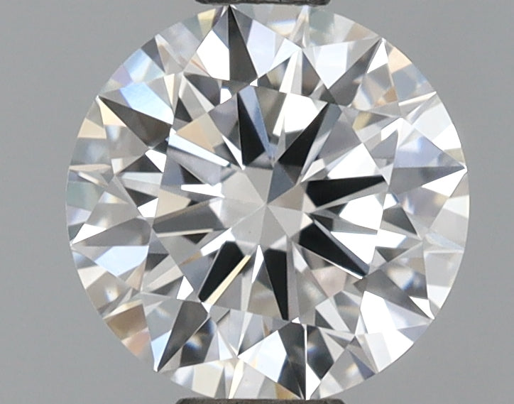 1.09 Carat Round Shaped, Ideal Cut, D Color, VVS2 Clarity, IGI Certified Lab Grown Diamond
