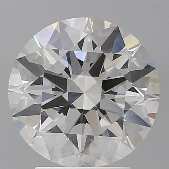 3.04 Carat Round Shaped, Ideal Cut, F Color, VVS2 Clarity, IGI Certified Lab Grown Diamond