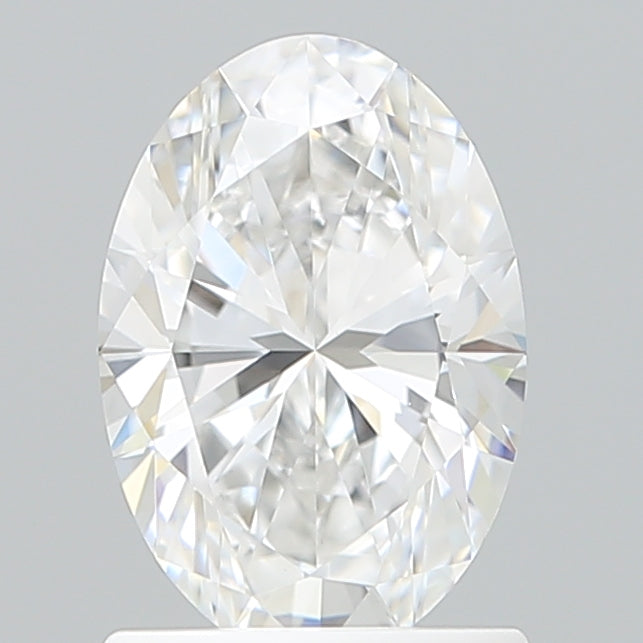 1.29 Carat Oval Shaped, Excellent Cut, D Color, VVS2 Clarity, IGI Certified Lab Grown Diamond