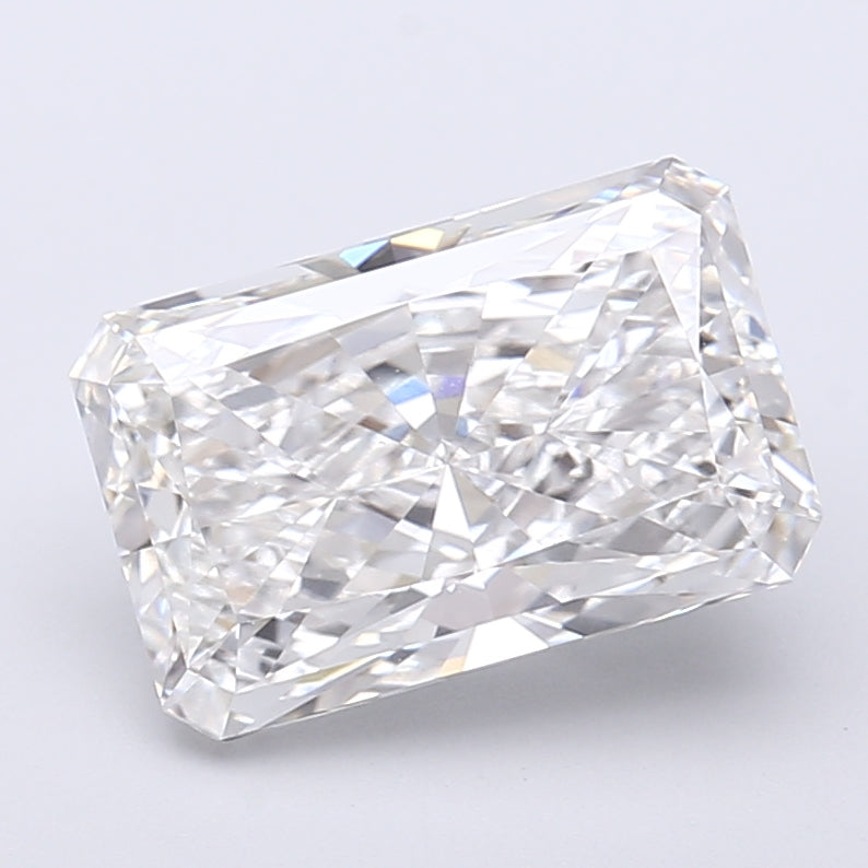 3.50 Carat Radiant Shaped, Very Good Cut, E Color, VS1 Clarity, IGI Certified Lab Grown Diamond