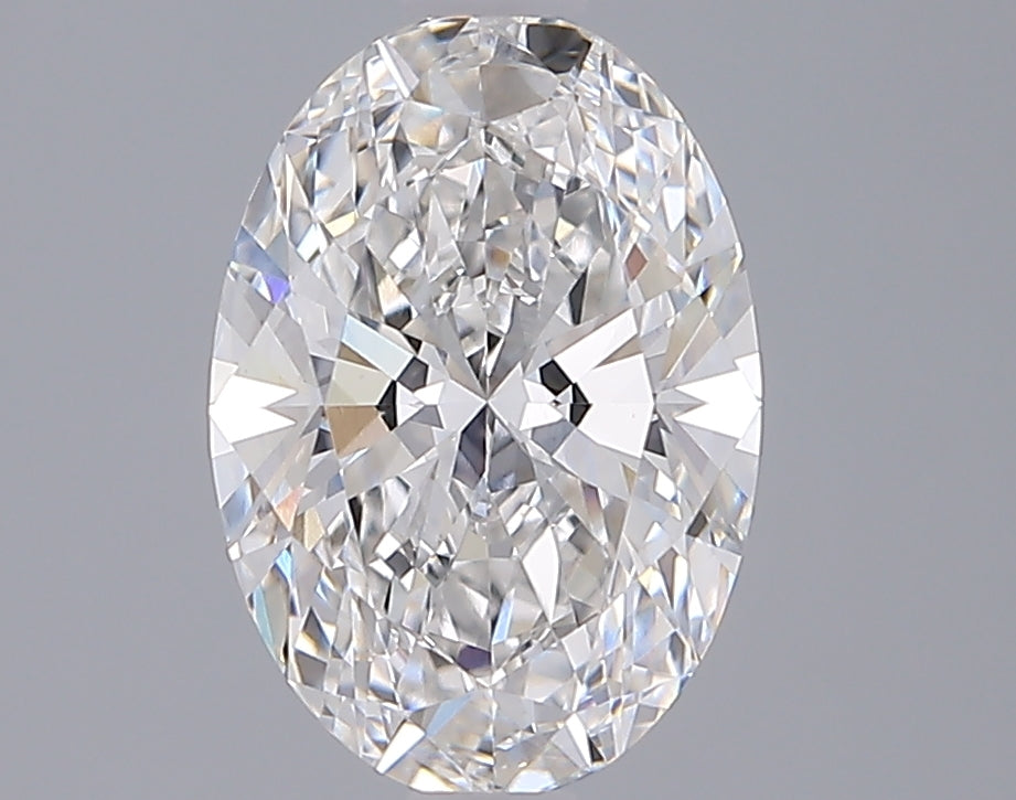2.06 Carat Oval Shaped, Ideal Cut, E Color, VVS1 Clarity, IGI Certified Lab Grown Diamond