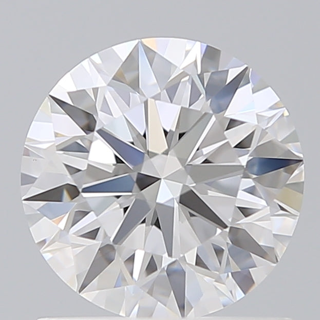 1.12 Carat Round Shaped, Ideal Cut, D Color, VVS2 Clarity, IGI Certified Lab Grown Diamond