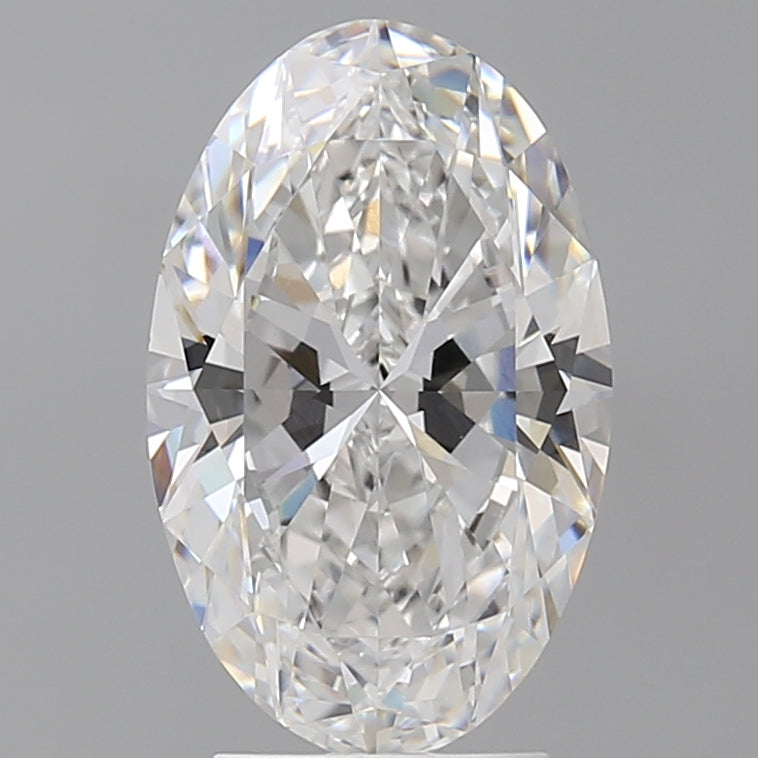 3.52 Carat Oval Shaped, Ideal Cut, E Color, VVS2 Clarity, IGI Certified Lab Grown Diamond