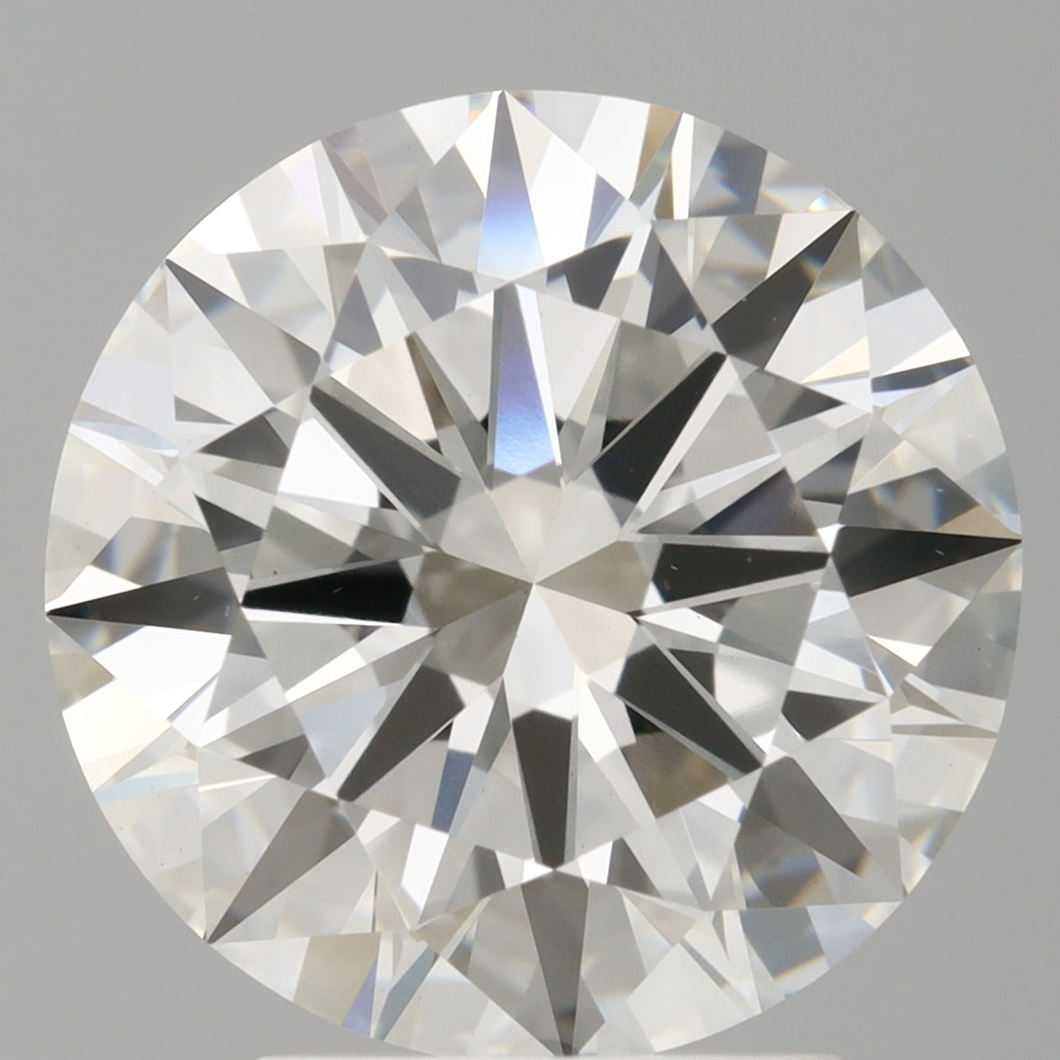 3.51 Carat Round Shaped, Ideal Cut, F Color, VVS2 Clarity, IGI Certified Lab Grown Diamond
