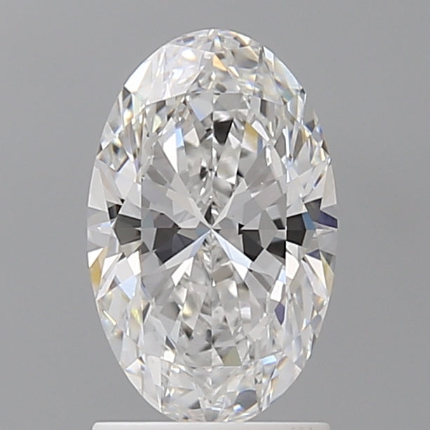 1.53 Carat Oval Shaped, Ideal Cut, D Color, VVS2 Clarity, IGI Certified Lab Grown Diamond
