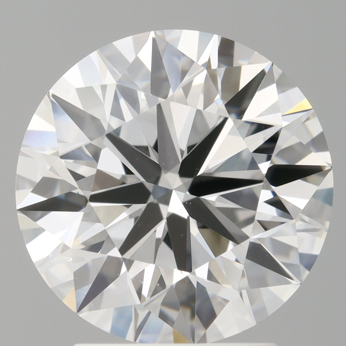 3.00 Carat Round Shaped, Ideal Cut, E Color, VVS2 Clarity, IGI Certified Lab Grown Diamond