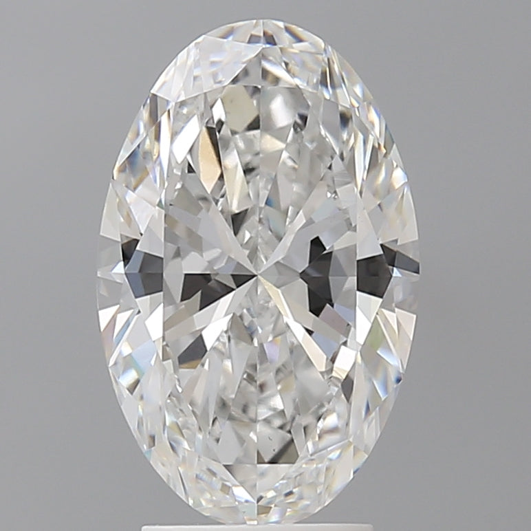 3.50 Carat Oval Shaped, Ideal Cut, E Color, VS1 Clarity, IGI Certified Lab Grown Diamond