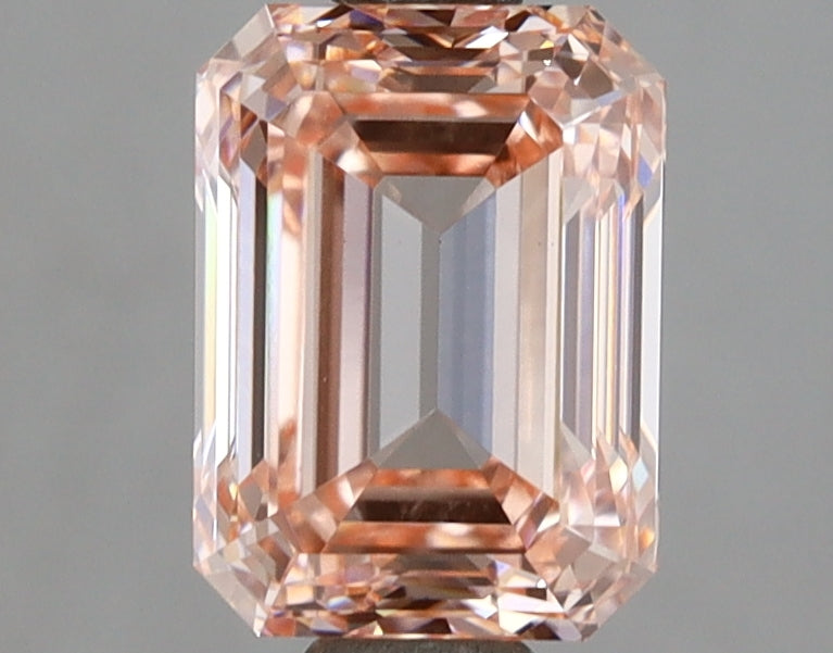 2.01 Carat Emerald Shaped, Ideal Cut, VS1 Clarity, IGI Certified Lab Grown Diamond