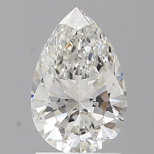 1.56 Carat Pear Shaped, Ideal Cut, F Color, VVS2 Clarity, IGI Certified Lab Grown Diamond
