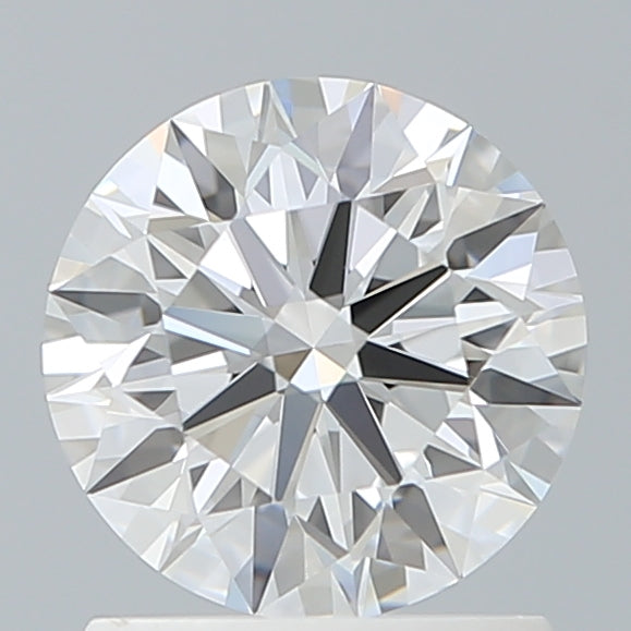 1.27 Carat Round Shaped, Ideal Cut, D Color, VVS2 Clarity, IGI Certified Lab Grown Diamond