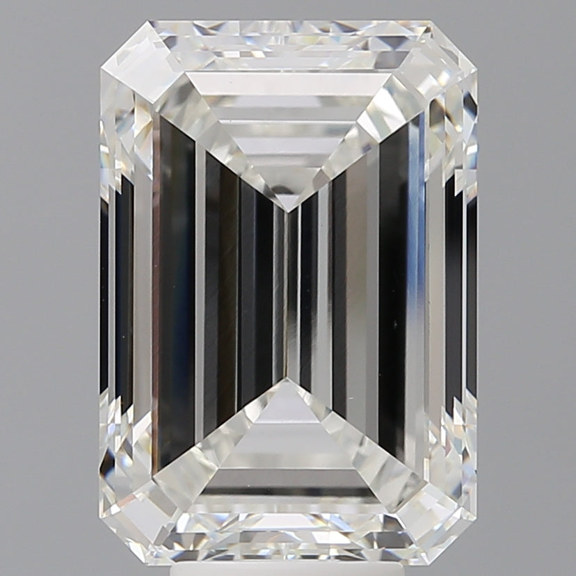 8.53 Carat Emerald Shaped, Excellent Cut, F Color, VVS2 Clarity, IGI Certified Lab Grown Diamond