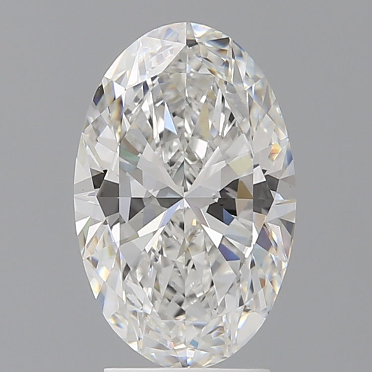 3.09 Carat Oval Shaped, Ideal Cut, E Color, VS2 Clarity, IGI Certified Lab Grown Diamond