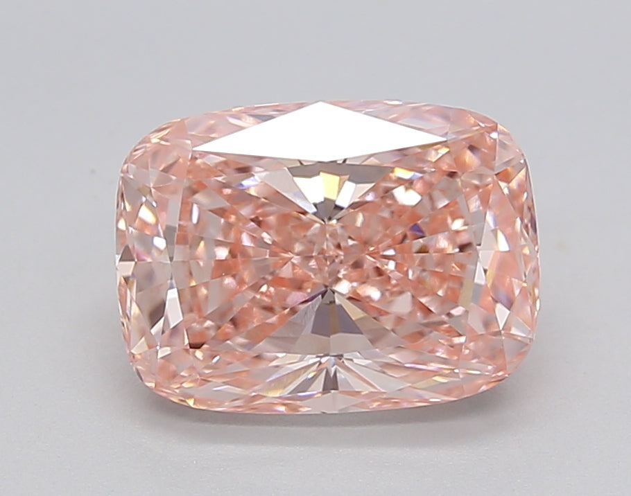 2.41 Carat Elongated Cushion Shaped, Ideal Cut, VS1 Clarity, IGI Certified Lab Grown Diamond
