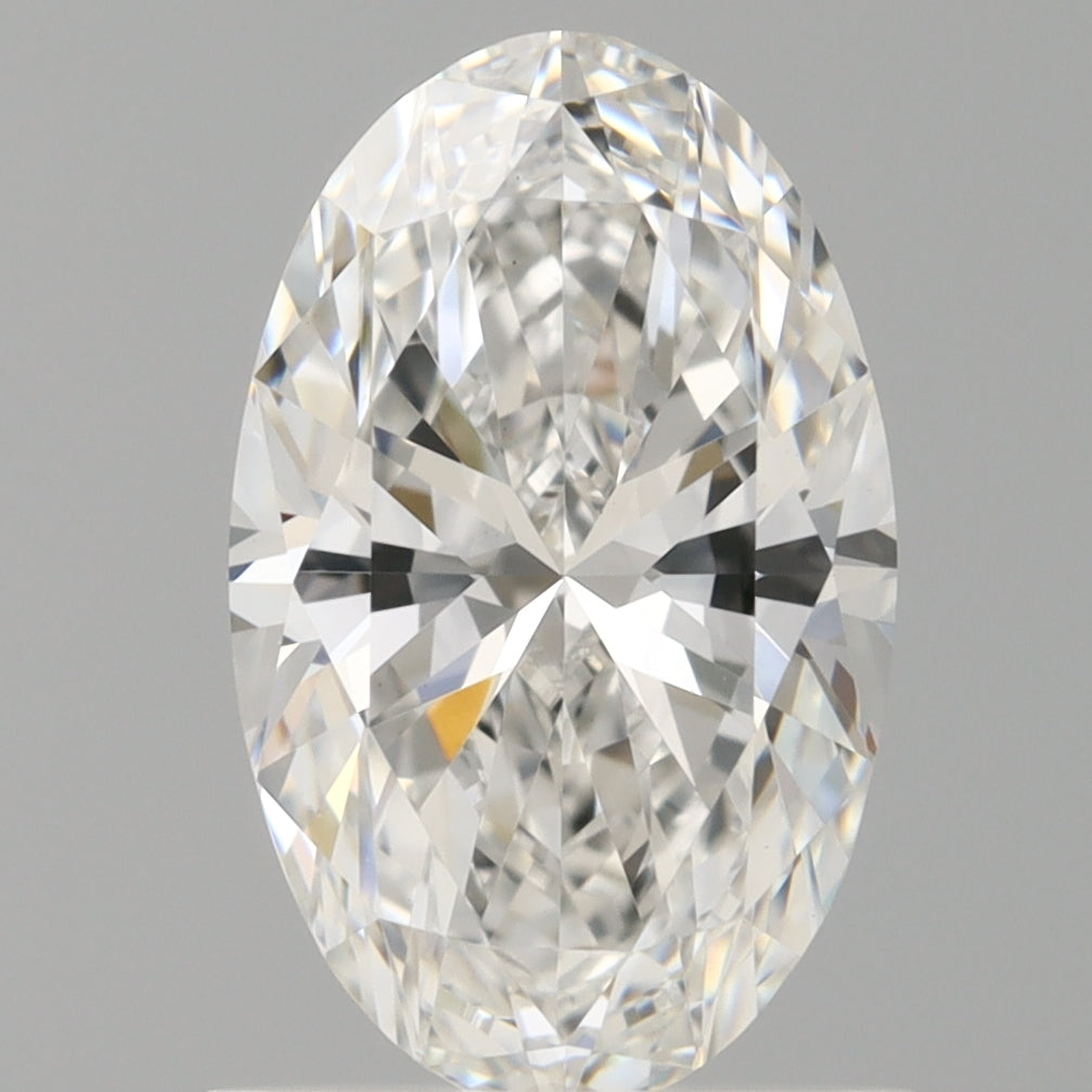 1.09 Carat Oval Shaped, Ideal Cut, E Color, VVS2 Clarity, IGI Certified Lab Grown Diamond